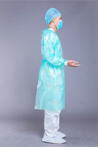 Quality Medical PP PE Disposable Isolation Gown GB15979 For Hospital wholesale