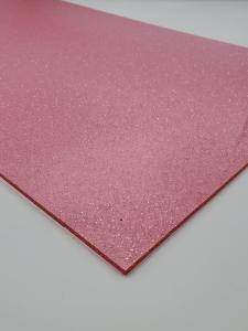 Quality Pink Candy Color Glitter Acrylic Sheets DIY Crafts Anti Mildew wholesale