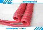 Tear Resistant Highly Flexible Industrial Machinery Customized Curly Cable