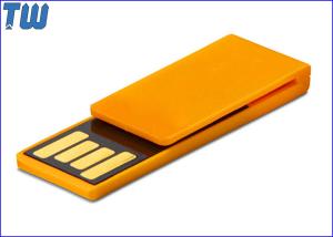 Quality Plastic Paper Clip Pen Drive Price 4GB Storage to Fit for Your Daily Use wholesale