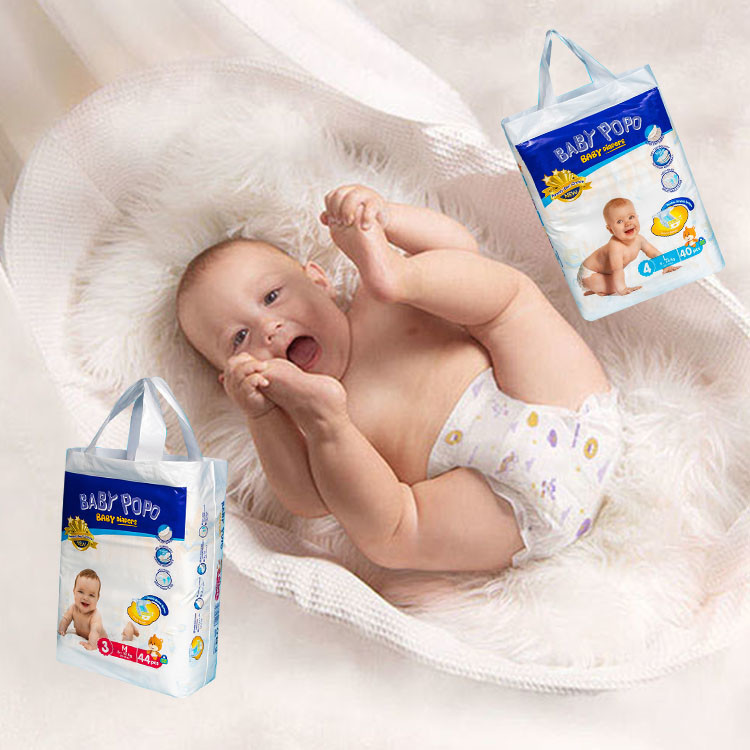 Refresh Newborn Disposable Baby Diaper 3D Leak Guard Prevention Channel OEM