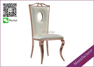 Quality Design strong wood-like metal banquet chair in restaurant wholesale