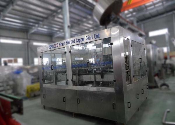 12000BHPH Beverage Filling Machine , Automatic Liquid Filling Machine For