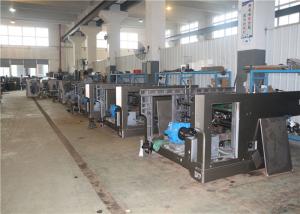 Quality PLC Touch Screen Screen Printing Press , Screen Printing Equipment 700mm Pile Height wholesale