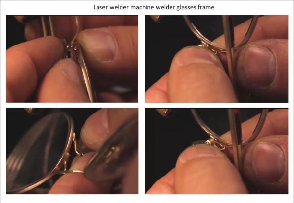 YAG Glasses Gold Laser Soldering Machine , Electronics Laser Welding Equipment