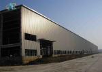 Sound / Heat Insulation Pre Engineered Light Steel Structure Logistics Warehouse