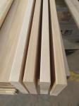 Natural Color or Bleached Solid Wood Panels Poplar Bed Slats for Project