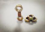 Safety Q235 6.2mm Thickness Carbon Steel Nuts , Hex Lock Nut Anti Corrosion