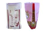 Double Stitching 25kg Woven Polypropylene Sacks , Laminted Bopp Transparent