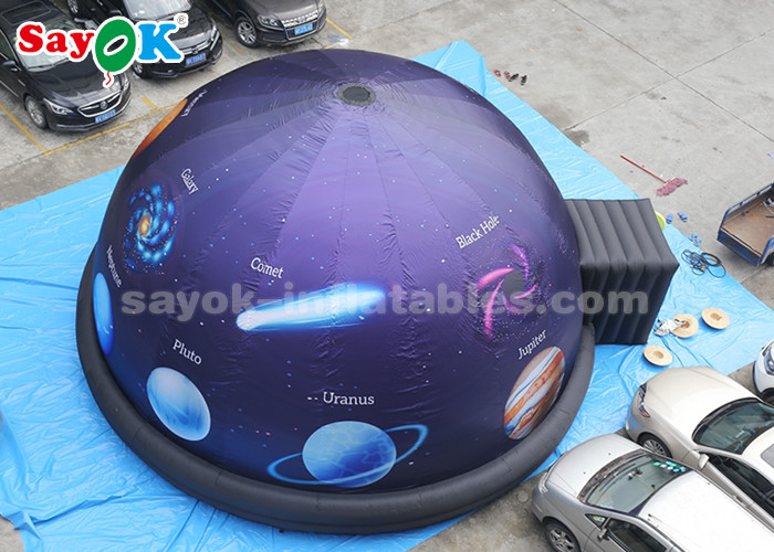 8m Strong Inflatable Planetarium Dome Tent For School Education