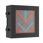 800*800mm LED Lane Control Signs Red Cross Green Arrow Signal