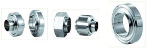 China SMS Forged Tp304 Sanitary Stainless Steel Unions Butt Welded In Food Machine on sale