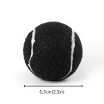 Black Grey Indestructible Tennis Ball Dog 2.5" Durable Tennis Balls For Dogs