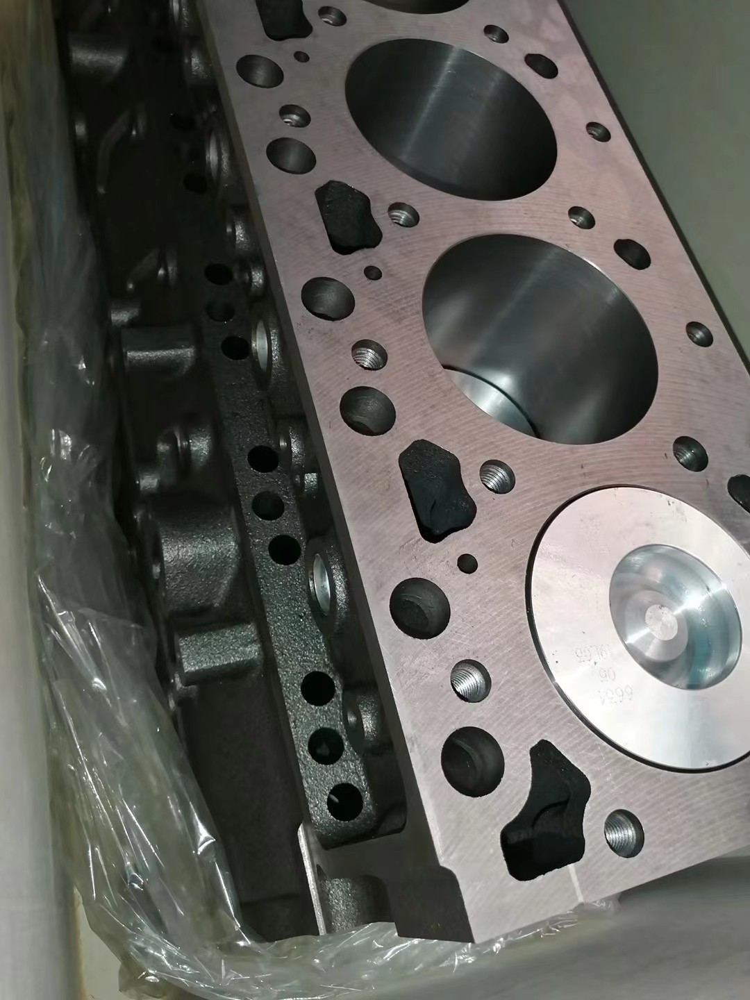 Diesel Long Motor Engine Cylinder Block Assembly PC200-7 PC200-6 6D102