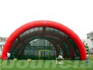 Quality 0.4mm PVC Tarpaulin Inflatable Paintball Arena / Inflatable Paintball Field wholesale