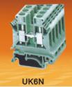 Uk Series General Model Electrical Terminal Blocks 120/220VAC Snap In Mounting