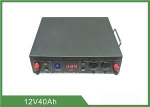 Quality Portable Lithium Iron Phosphate Battery 12V 40Ah High Energy Density wholesale