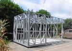 Steel Frame Prefab Modular Homes , Mobile Guard House For People Living