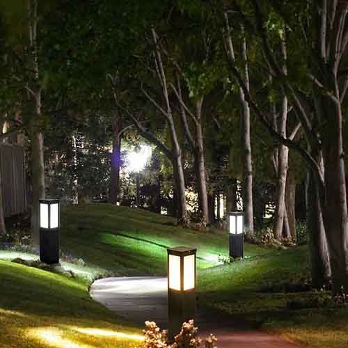 IP65 300W High Bright Power LED Courtyard Light Fixture 5 Years Warranty lawn lamp