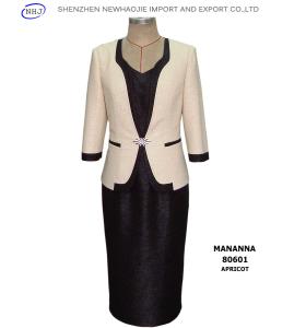 Quality Casual plus size fashion dress suits wholesale
