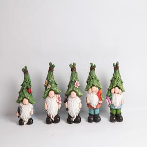 Quality Fade Resistant Polyresin Garden Ornaments Lightweight Gnome Resin Home Decor wholesale