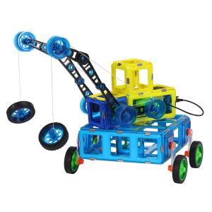 Quality Locomotive Crane Magnetic Tiles Remote Control Car Childrens Toys Educational wholesale