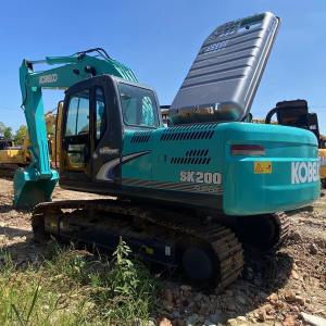 Quality Powerful Used Kobelco Excavator SK200 with 150 Horsepower and Full Horsepower Control System wholesale