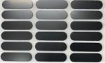 Black High Temperature Silicone Mat , Keyboard Anti Slip Rubber Pad