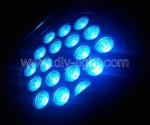 18pcs 1W / 3W LED Multi Color Par 64 Beam Angle LED Par Bulbs High Brightness