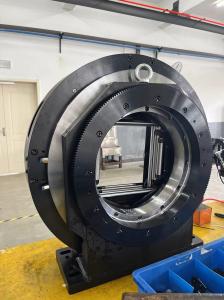 Quality Stable Performance 4 Jaw Pneumatic Double Acting Chuck For Tube Cutting Machine wholesale