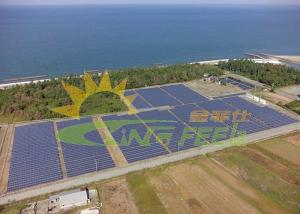Quality OEM Ballasted Solar Panel Racking System 5~45 Degree Installation Angle wholesale