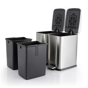 Quality Smudge Proof 5.28 Gallon Foot Pedal Trash Can wholesale