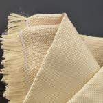 Kevlar Aramid Woven Fabric , 3000D Cut Resistant High Temp Resistant Fabric