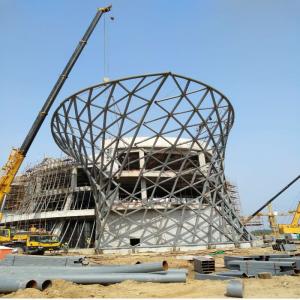 Quality Beautiful Exterior Lightweight Metal Trusses for Building Construction wholesale