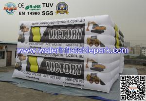 Quality Advertising Large Inflatable Cube Tent Marquee Rental For Amusement Park wholesale