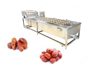 GELGOOG Jujube Dates Fruit Washing Machine Continously High Capacity