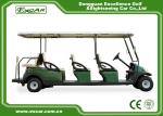 24KM/H 48V Electric Golf Carts , Steel Chassis 8 Seater Golf Cart