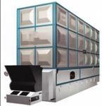 Horizonta Thermal Oil Furnace , Biomass Hot Water Heater Economical Portable