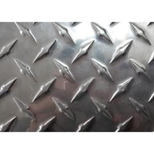 Quality Polished Aluminium Checker Plate 3mm 5mm 6mm 2400 X 1500 2400 X 1200 For Windows wholesale