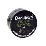 Organic Charcoal - Infused DentiFresh Teeth Whitening Powder, 30G