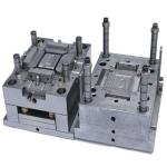 White PA66 2 Cavity 0.05mm Tolerance Thread Injection Mold