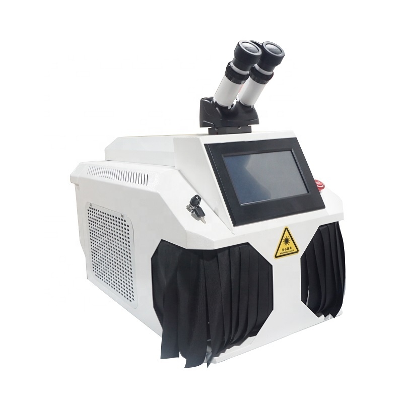 Portable Jewelry Welding Machine 100w 200w Yag Laser Welder for Gold Silver Soldering Easy Operate Manual Handheld