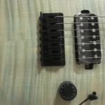 High-quality 7 string electric guitar, burst color Quilte Maple electric guitar,