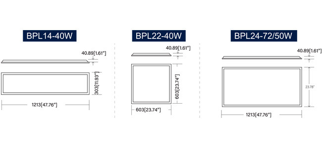 2ft X 4ft LED Panel Light 3500K 4000K 5000K 6500K No Flicker