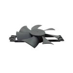 Frameless 12V Server Cooling Fan 120x120x25mm Plastic Material