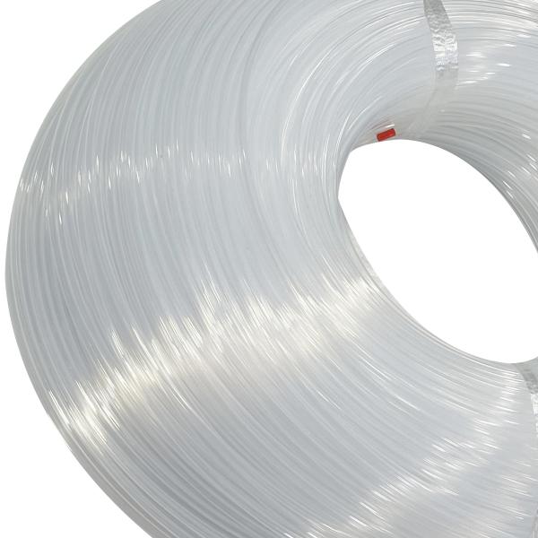 Filling Carbon Fiber Insulation Clear PTFE Tubing hose for Chemical Resistance