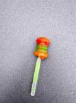 Fruit Twister Lollipop Funny Shape Healthy Hard Candy Sweet And Delicious