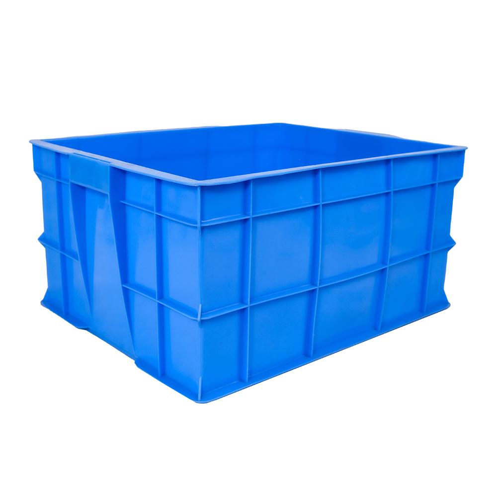 Internal Size 565x455x290mm Eco-Friendly Stackable PP Plastic Turnover Box for Fruits