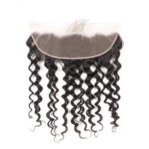 Quality Brazilian Swiss 13x4 Lace Closure Weave Double Drawn No Shedding wholesale