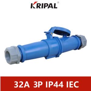 Quality IP44 32 Amp IEC Industrial plugs and connectors 3P 4P 5P waterproof wholesale